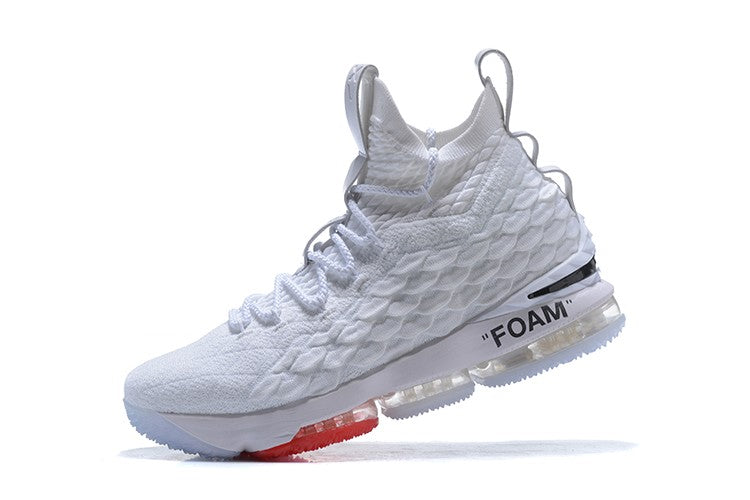 Lebron 15 off white top price